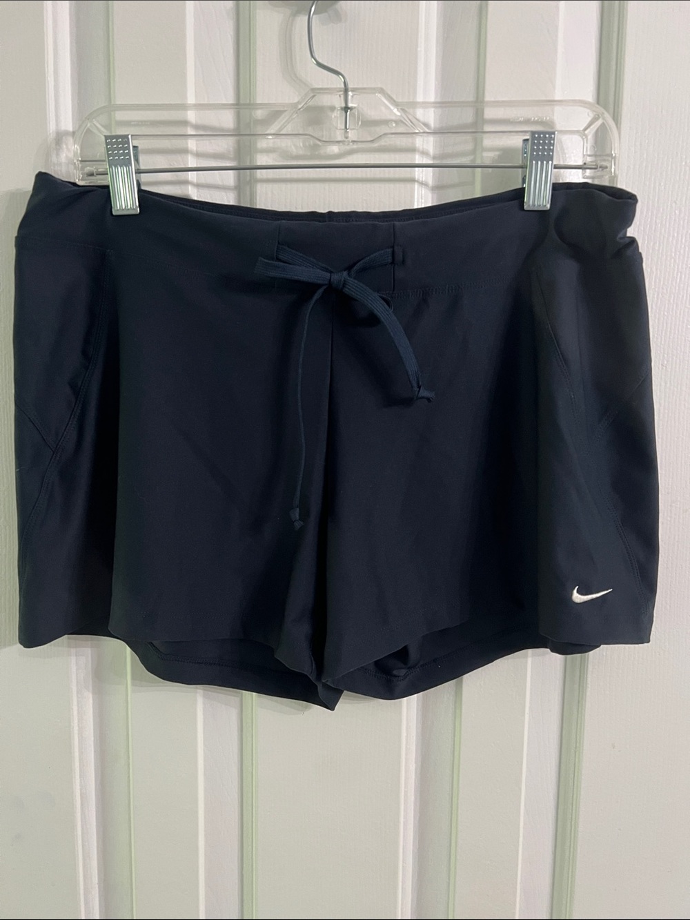 Nike Women's Navy Athletic Shorts with Drawstring